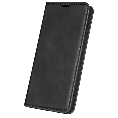 For Realme 9i/Oppo A36 4G/A76 4G/A96 4G Skin-touch Feeling All-round Protection Leather Case Stand Mobile Phone Case with Wallet