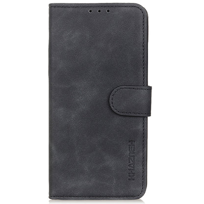 KHAZNEH For Oppo Reno7 5G (Global)/Find X5 Lite Retro Leather Case Shockproof Magnetic Clasp Mobile Phone Cover with Wallet Stand