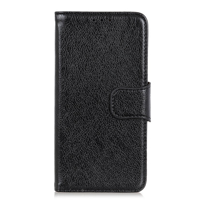 For Oppo Reno7 5G (Global)/Find X5 Lite Split Leather Nappa Texture Wallet Phone Cover Full-protection Phone Stand Case Shell