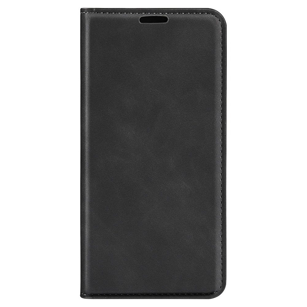 For Oppo Find X5 Magnetic Auto Closing Skin-touch Feeling PU Leather Stand Wallet Phone Case