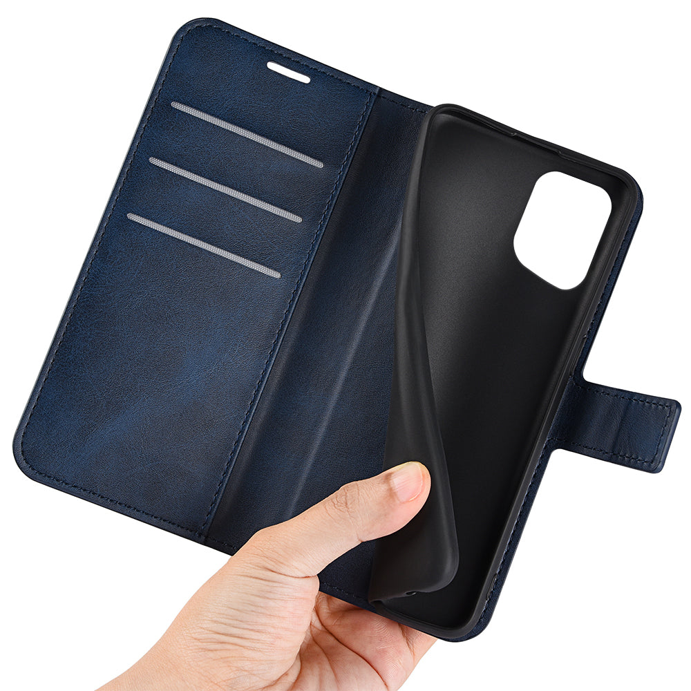 For Oppo Find X5 Anti-scratch Textured PU Leather Wallet Phone Case Adjustable Stand Flip Phone Cover