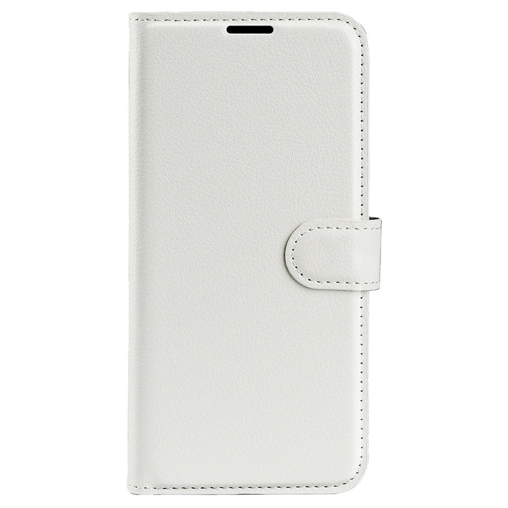 PU Leather Smartphone Cover Bag for Oppo Find X5, Wallet Anti-scratch Litchi Texture Phone Stand Function Dustproof Case