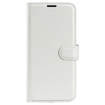 PU Leather Smartphone Cover Bag for Oppo Find X5, Wallet Anti-scratch Litchi Texture Phone Stand Function Dustproof Case