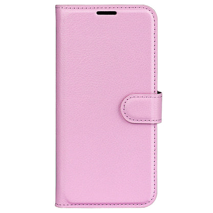 PU Leather Smartphone Cover Bag for Oppo Find X5, Wallet Anti-scratch Litchi Texture Phone Stand Function Dustproof Case