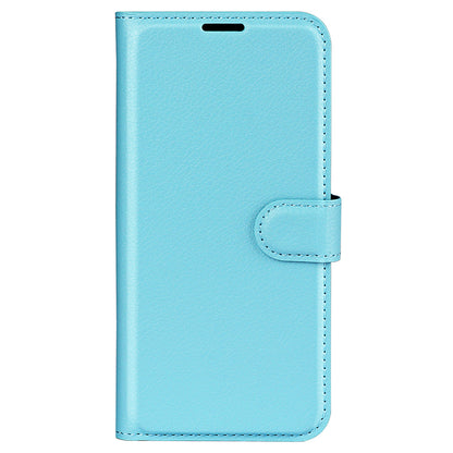 PU Leather Smartphone Cover Bag for Oppo Find X5, Wallet Anti-scratch Litchi Texture Phone Stand Function Dustproof Case