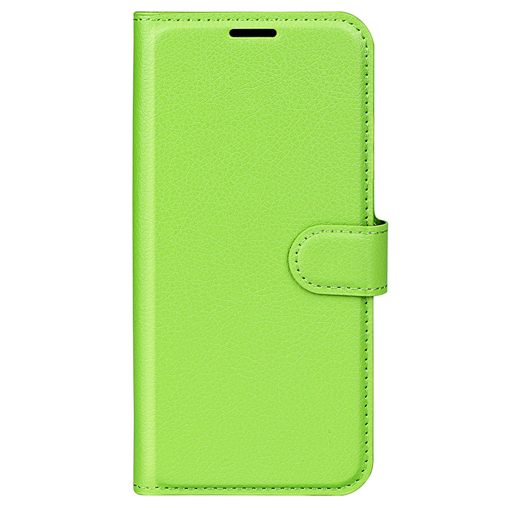 PU Leather Smartphone Cover Bag for Oppo Find X5, Wallet Anti-scratch Litchi Texture Phone Stand Function Dustproof Case