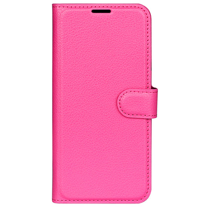 PU Leather Smartphone Cover Bag for Oppo Find X5, Wallet Anti-scratch Litchi Texture Phone Stand Function Dustproof Case