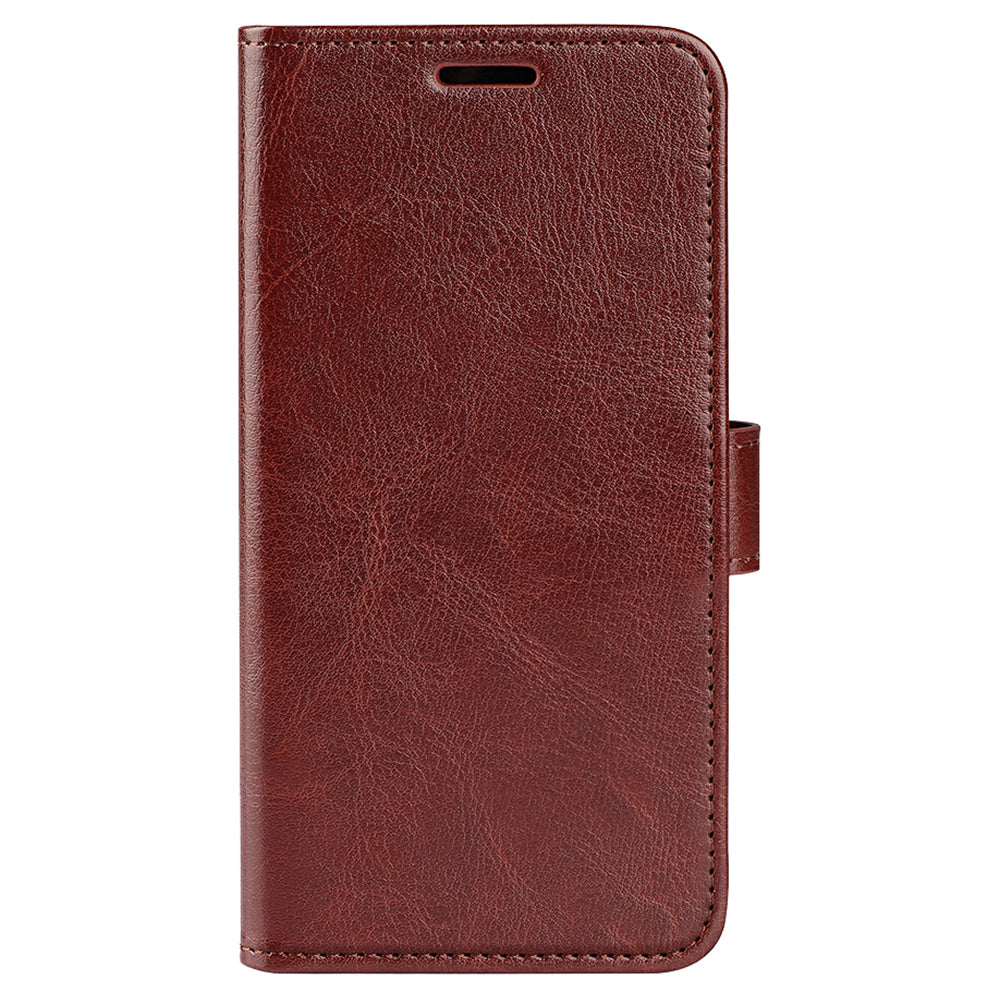 For Oppo Find X5 Phone Cover Crazy Horse Texture Folio Flip Leather Wallet Stand Phone Case