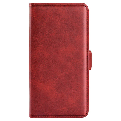 For Oppo Find X5 Textured PU Leather Phone Case Foldable Stand Wallet Function Shockproof Phone Cover