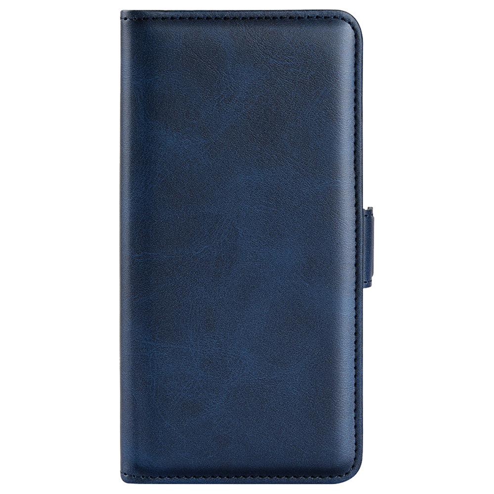 For Oppo Find X5 Textured PU Leather Phone Case Foldable Stand Wallet Function Shockproof Phone Cover