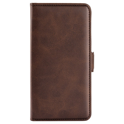 For Oppo Find X5 Textured PU Leather Phone Case Foldable Stand Wallet Function Shockproof Phone Cover