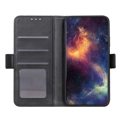 For Oppo Reno7 5G (Global)/Find X5 Lite Textured PU Leather Shockproof Phone Case Magnetic Clasp Wallet Stand Cover