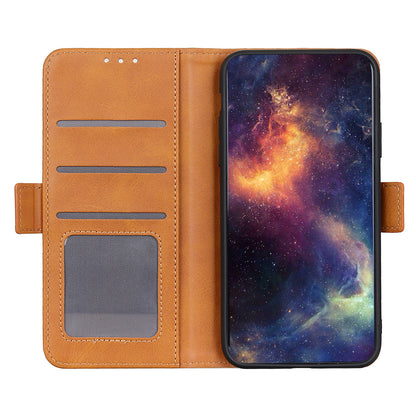 For Oppo Reno7 5G (Global)/Find X5 Lite Textured PU Leather Shockproof Phone Case Magnetic Clasp Wallet Stand Cover