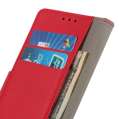 For Oppo Reno7 5G (Global)/Find X5 Lite Wallet PU Leather Case Anti-fall Protection Foldable Stand Phone Cover