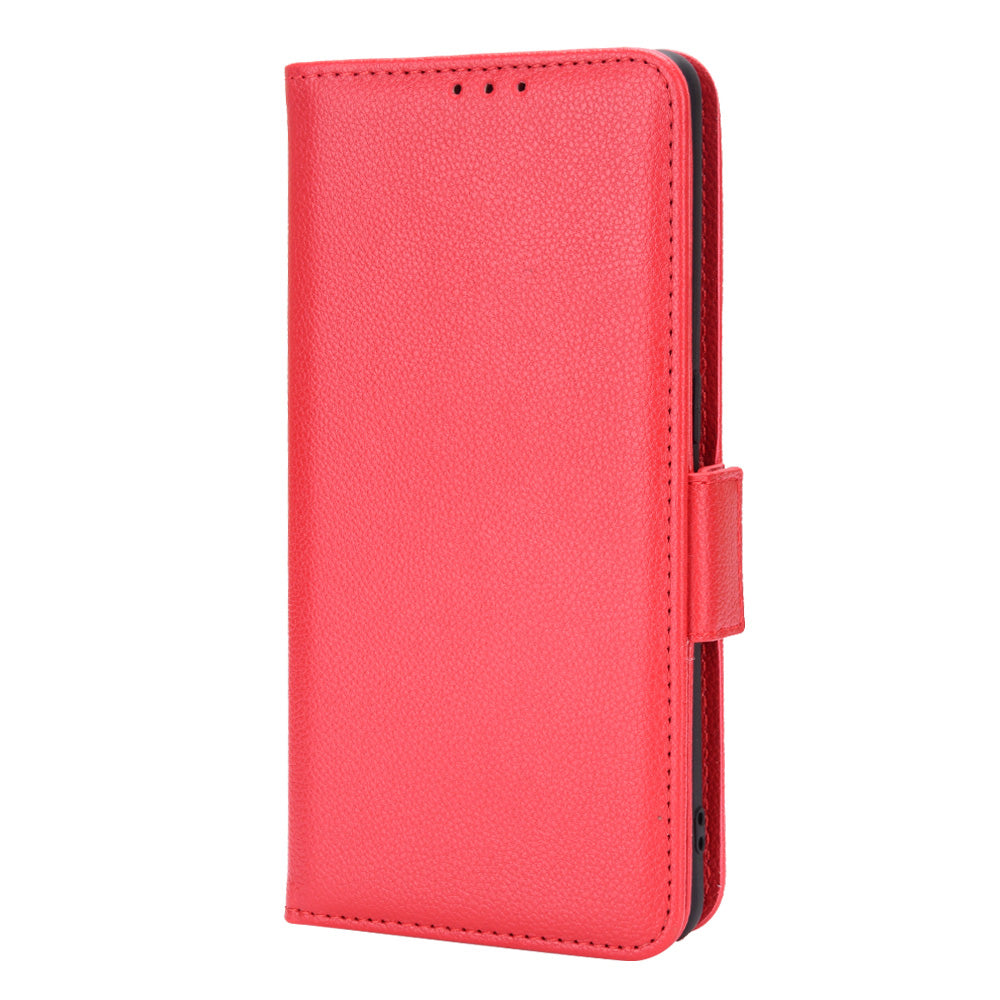 For Oppo Find X5 Pro Litchi Texture PU Leather Phone Case Shockproof Protective Cover with Stand Wallet