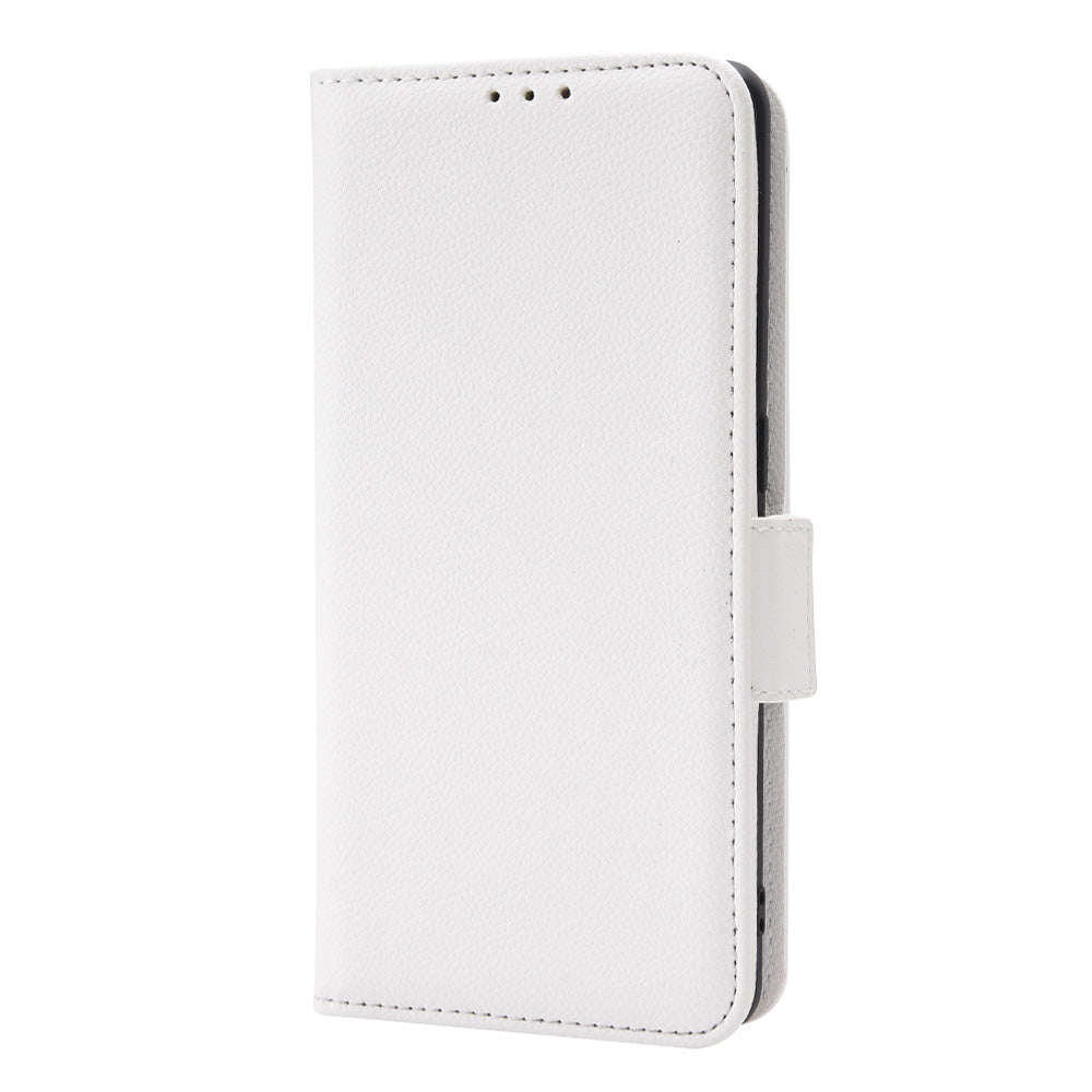 For Oppo Find X5 Litchi Texture PU Leather Anti-drop Anti-scratch Phone Stand Case Protective Shell with Wallet