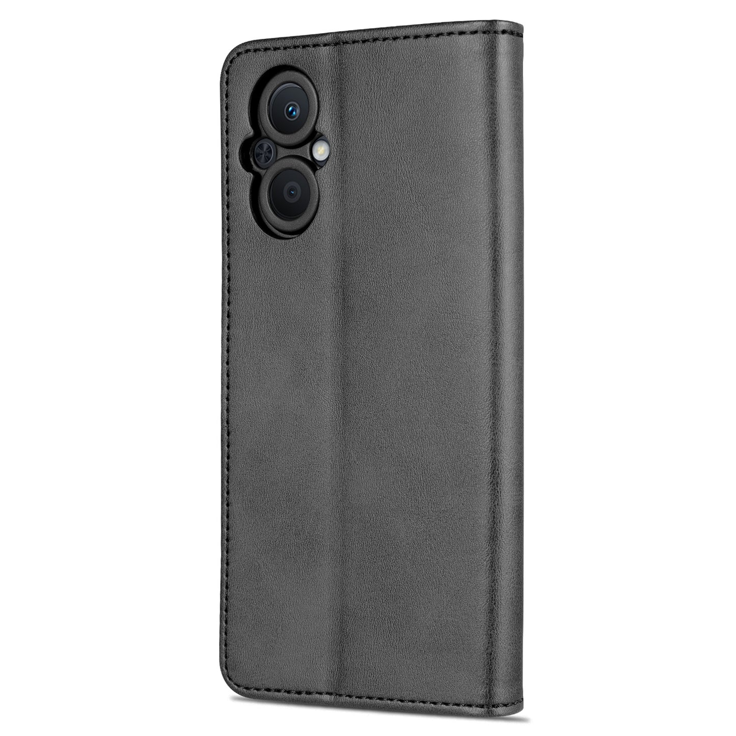 AZNS PU Leather Wallet Case for Oppo A96 (China)/Reno7 Z 5G/Reno7 Lite/Reno8 Lite 5G/F21 Pro 5G/OnePlus Nord N20 5G Foldable Stand Phone Cover Accessory