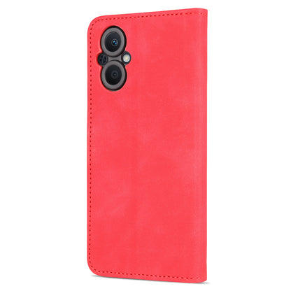 AZNS PU Leather Wallet Case for Oppo A96 (China)/Reno7 Z 5G/Reno7 Lite/Reno8 Lite 5G/F21 Pro 5G/OnePlus Nord N20 5G Foldable Stand Phone Cover Accessory