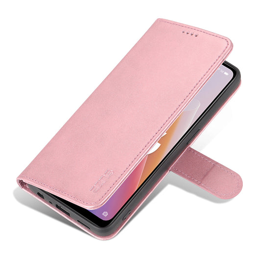 AZNS PU Leather Wallet Case for Oppo A96 (China)/Reno7 Z 5G/Reno7 Lite/Reno8 Lite 5G/F21 Pro 5G/OnePlus Nord N20 5G Foldable Stand Phone Cover Accessory