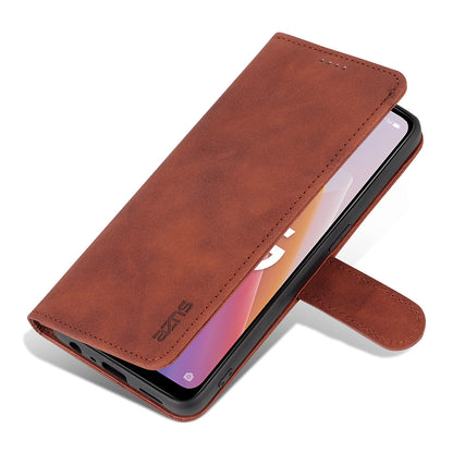 AZNS PU Leather Wallet Case for Oppo A96 (China)/Reno7 Z 5G/Reno7 Lite/Reno8 Lite 5G/F21 Pro 5G/OnePlus Nord N20 5G Foldable Stand Phone Cover Accessory