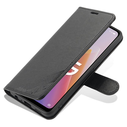 AZNS Wallet Design PU Leather Phone Shell for Oppo A96 (China)/Reno7 Z 5G/Reno7 Lite/Reno8 Lite 5G/F21 Pro 5G/OnePlus Nord N20 5G Full Coverage Protective Case with Stand