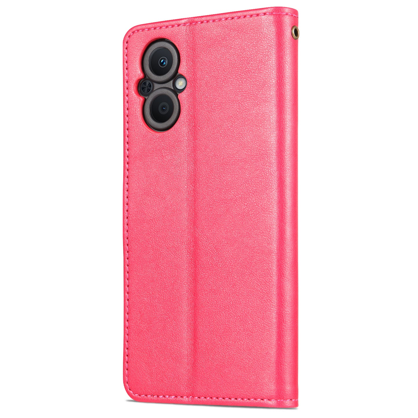 AZNS Wallet Design PU Leather Phone Shell for Oppo A96 (China)/Reno7 Z 5G/Reno7 Lite/Reno8 Lite 5G/F21 Pro 5G/OnePlus Nord N20 5G Full Coverage Protective Case with Stand