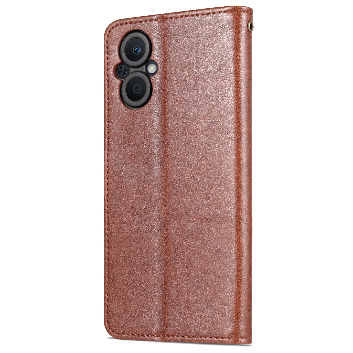 AZNS Wallet Design PU Leather Phone Shell for Oppo A96 (China)/Reno7 Z 5G/Reno7 Lite/Reno8 Lite 5G/F21 Pro 5G/OnePlus Nord N20 5G Full Coverage Protective Case with Stand