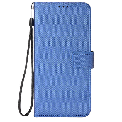 For Oppo Reno7 5G (China) Drop Resistant Diamond Texture Phone Case Cover with Wallet Function PU Leather Stand Cell Phone Shell with Strap