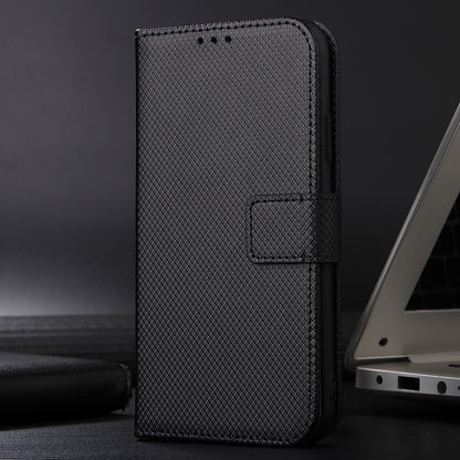 For Oppo Reno7 Pro 5G Diamond Texture Phone Case Cover with Wallet Function PU Leather Horizontal Stand Cell Phone Shell