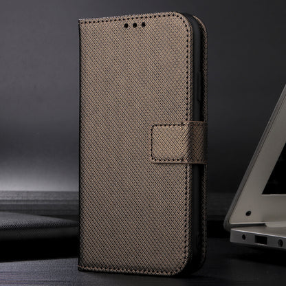 For Oppo Find X3 Pro/Oppo Find X3 Wallet Stand Phone Cover Diamond Texture PU Leather Anti-scratch Cell Phone Case with Strap