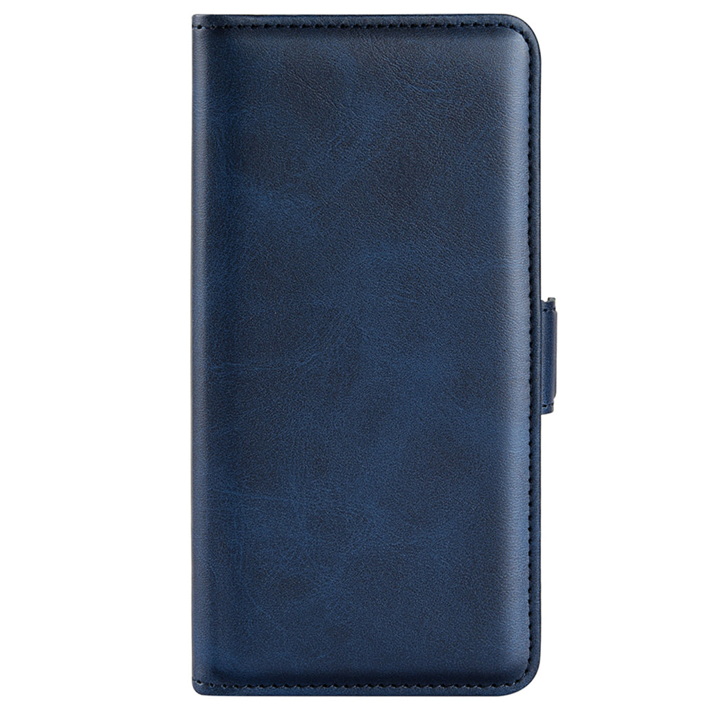 For Oppo Find X5 Pro Textured PU Leather Stand Cover Magnetic Clasp Mobile Phone Wallet Case