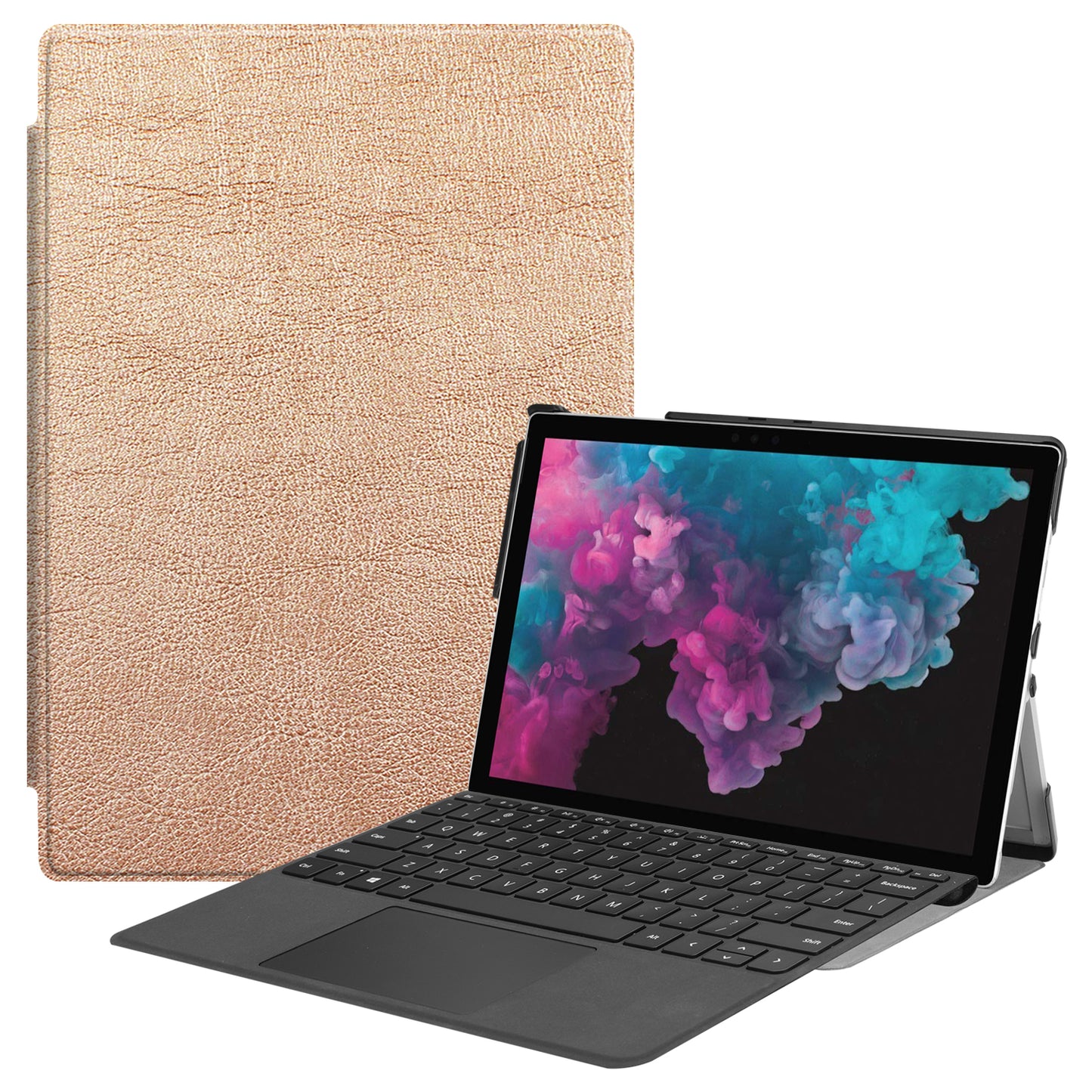 Folio PU Leather Protection Stand Case for Microsoft Surface Pro 7/6/5/4