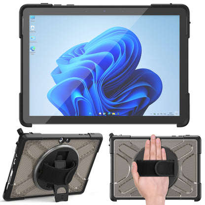 For Microsoft Surface Go/Go 2/Go 3 10.5 inch Tablet Protective Case Kickstand Hand Strap Hard PC + TPU Hybrid Cover