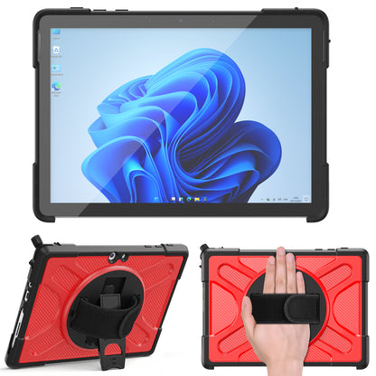 For Microsoft Surface Go/Go 2/Go 3 10.5 inch Tablet Protective Case Kickstand Hand Strap Hard PC + TPU Hybrid Cover