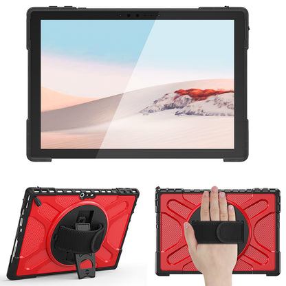 For Microsoft Surface Pro 4/5/6/7/7+ Kickstand Tablet Case Hybrid 2-in-1 Hard PC + TPU Dual Layer Shockproof Cover with Hand Strap