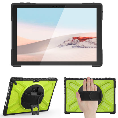 For Microsoft Surface Pro 4/5/6/7/7+ Kickstand Tablet Case Hybrid 2-in-1 Hard PC + TPU Dual Layer Shockproof Cover with Hand Strap