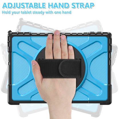 For Microsoft Surface Pro 4/5/6/7/7+ Kickstand Tablet Case Hybrid 2-in-1 Hard PC + TPU Dual Layer Shockproof Cover with Hand Strap