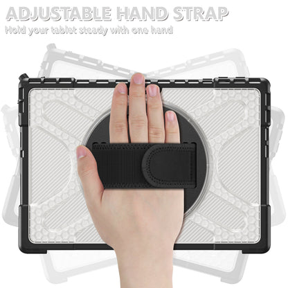 For Microsoft Surface Pro 4/5/6/7/7+ Kickstand Tablet Case Hybrid 2-in-1 Hard PC + TPU Dual Layer Shockproof Cover with Hand Strap