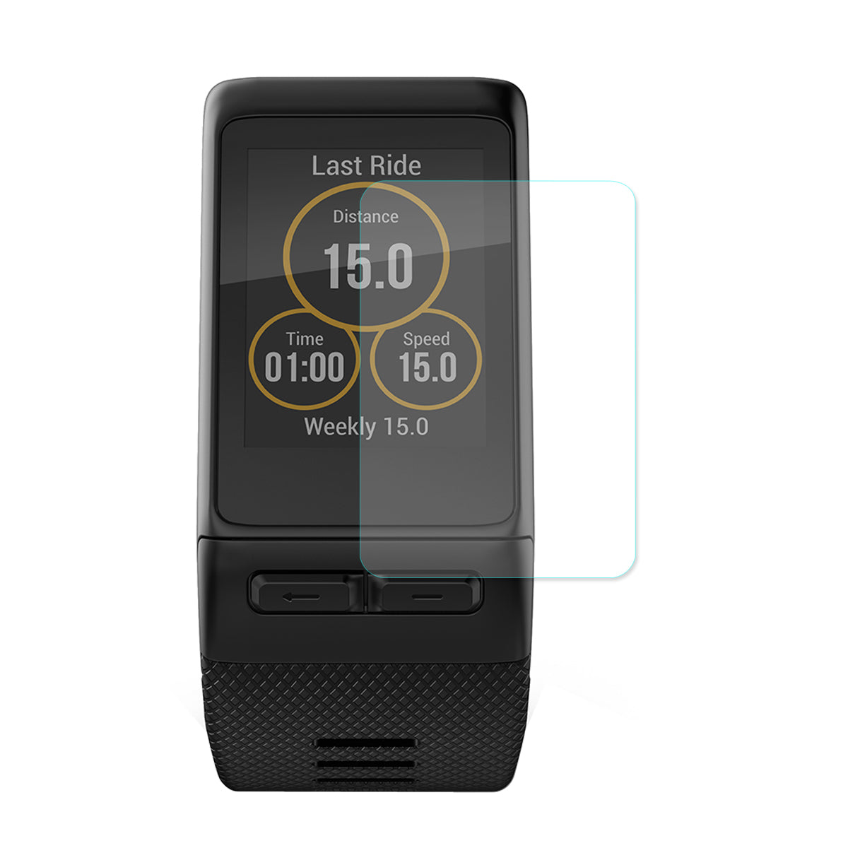 HAT PRINCE 2Pcs/Set 0.2mm 9H 2.15D Tempered Glass Screen Protectors for Garmin Vivoactive HR