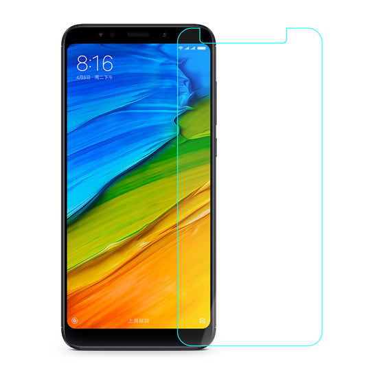 0.25mm Tempered Glass Screen Protector Shield Film for  Xiaomi Redmi Note 5 (12MP Rear Camera) / Redmi 5 Plus (China) Arc Edge