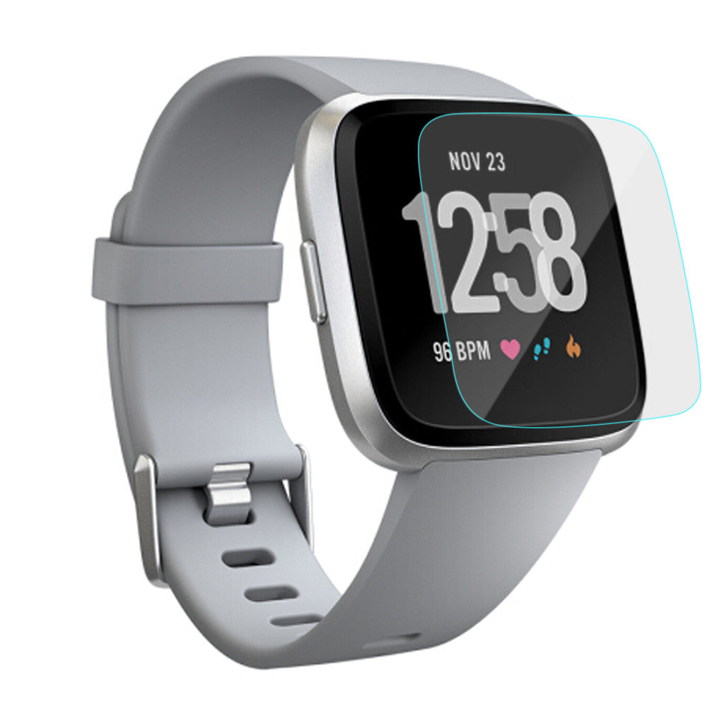 For Fitbit Versa 0.3mm Tempered Glass Screen Protection Film (Arc Edge)