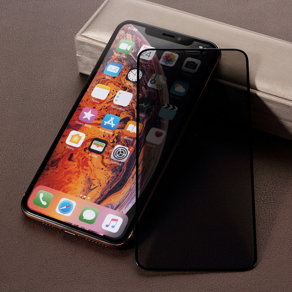 [Privacy Protection] [Anti-explosion] 5D Tempered Glass Screen Shield for iPhone (2019) 5.8 inch / XS / X 5.8 inch