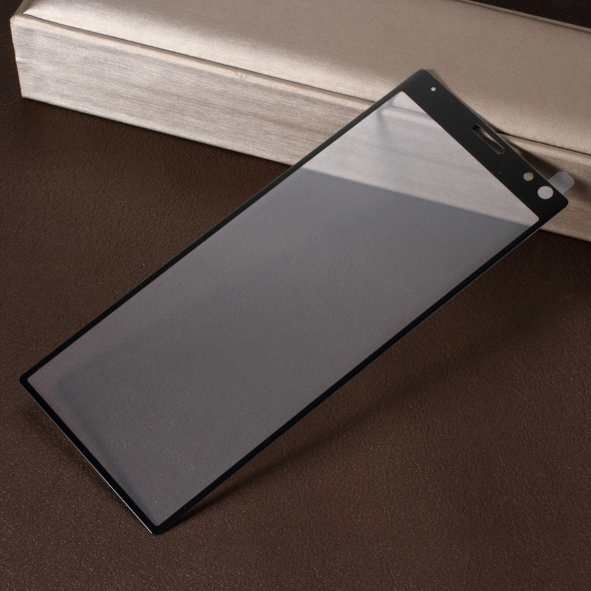 [Anti-explosion] Silk Printing Tempered Glass Full Screen Guard Film for Sony Xperia 10