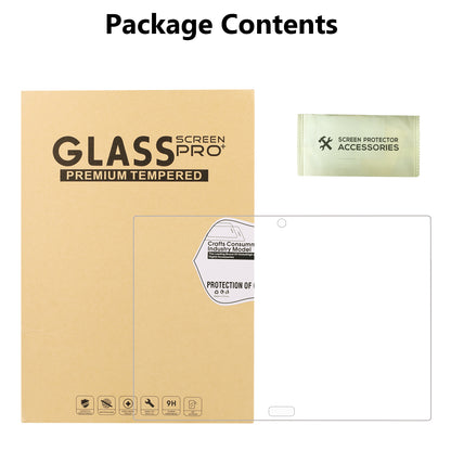 0.25mm 9H Full Size Tempered Glass Screen Protector Film (Arc Edge) for Lenovo Tab P10 10.1" Tablet