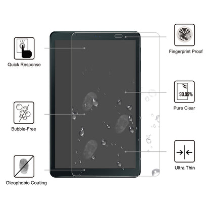 0.25mm Arc Edge 9H Full Screen Coverage Tempered Glass Protector for Samsung Galaxy Tab A 10.5 (2018) T590 T595