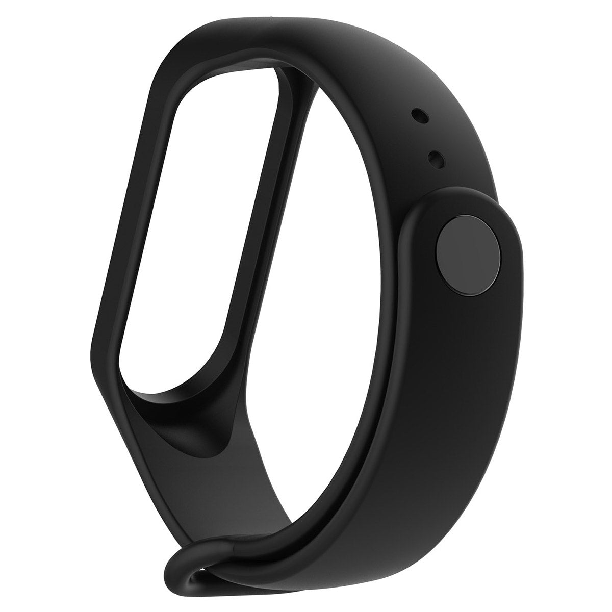 For Xiaomi Mi Smart Band 4 / Mi Band 3 Adjustable Soft Silicone Watch Band Strap + Full Covering Soft TPU Screen Film