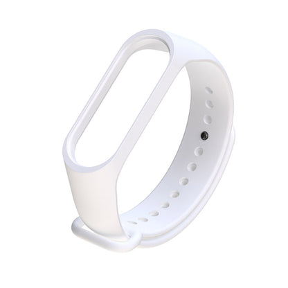 For Xiaomi Mi Smart Band 4 / Mi Band 3 Adjustable Soft Silicone Watch Band Strap + Full Covering Soft TPU Screen Film