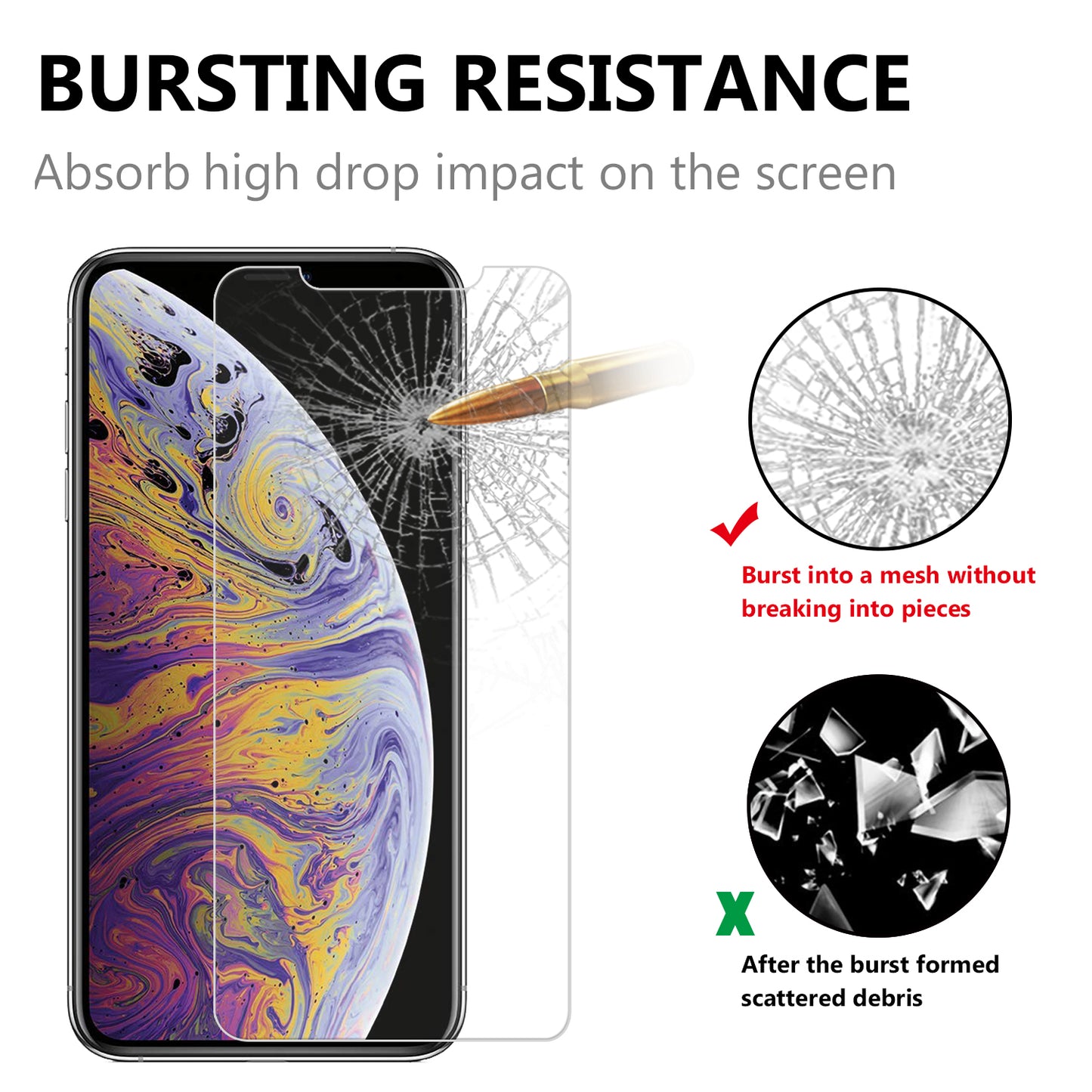 0.25mm 9H Tempered Glass Screen Protective Film for Apple iPhone 11 6.1 inch (2019) / XR 6.1"