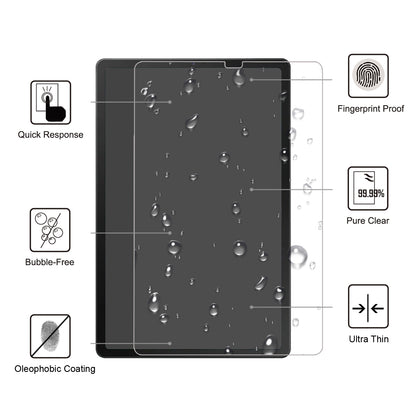 0.25mm 9H Full Size Tempered Glass Screen Protective Cover (Arc Edge) for Samsung Galaxy Tab S6