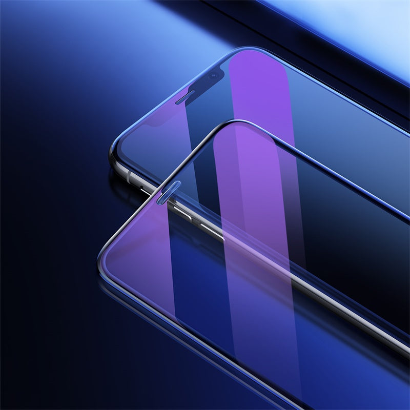 BASEUS 2 PCS 0.3mm Curved Full Cover Tempered Glass Film+Installation Tool for iPhone 11 Pro Max 6.5 inch (2019) / XS Max